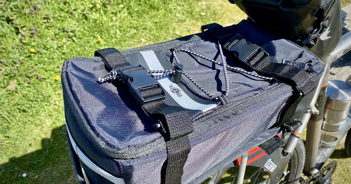 Review – BTR Deluxe Pannier Rack Top Bicycle Trunk Bag